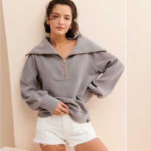 Vine half zip pullover